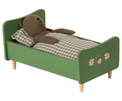 Maileg Wooden Bed For Teddy Dad - Dusty Green -Toy Shop 11 1001 00 01 2 900x750 resize fill