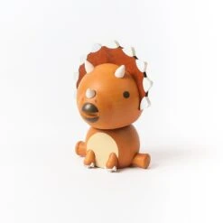 Wooden Triceratops Bobblehead -Toy Shop 1400x