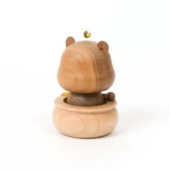 Wooden Honey Bear Bobblehead -Toy Shop 1400x 5