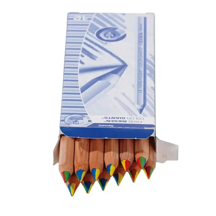 Lyra Color Giants 4-Color Hexagonal Pencils - Box Of 12 2 Lyra Color Giants 4-Color Hexagonal Pencils - Box Of 12 - Image 2