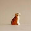 Handmade Holzwald Sitting Tiger