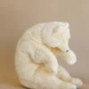 Hansa Sleeping Polar Bear Stuffed Animal