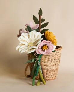 Felt Flower Bouquet - Wildflowers