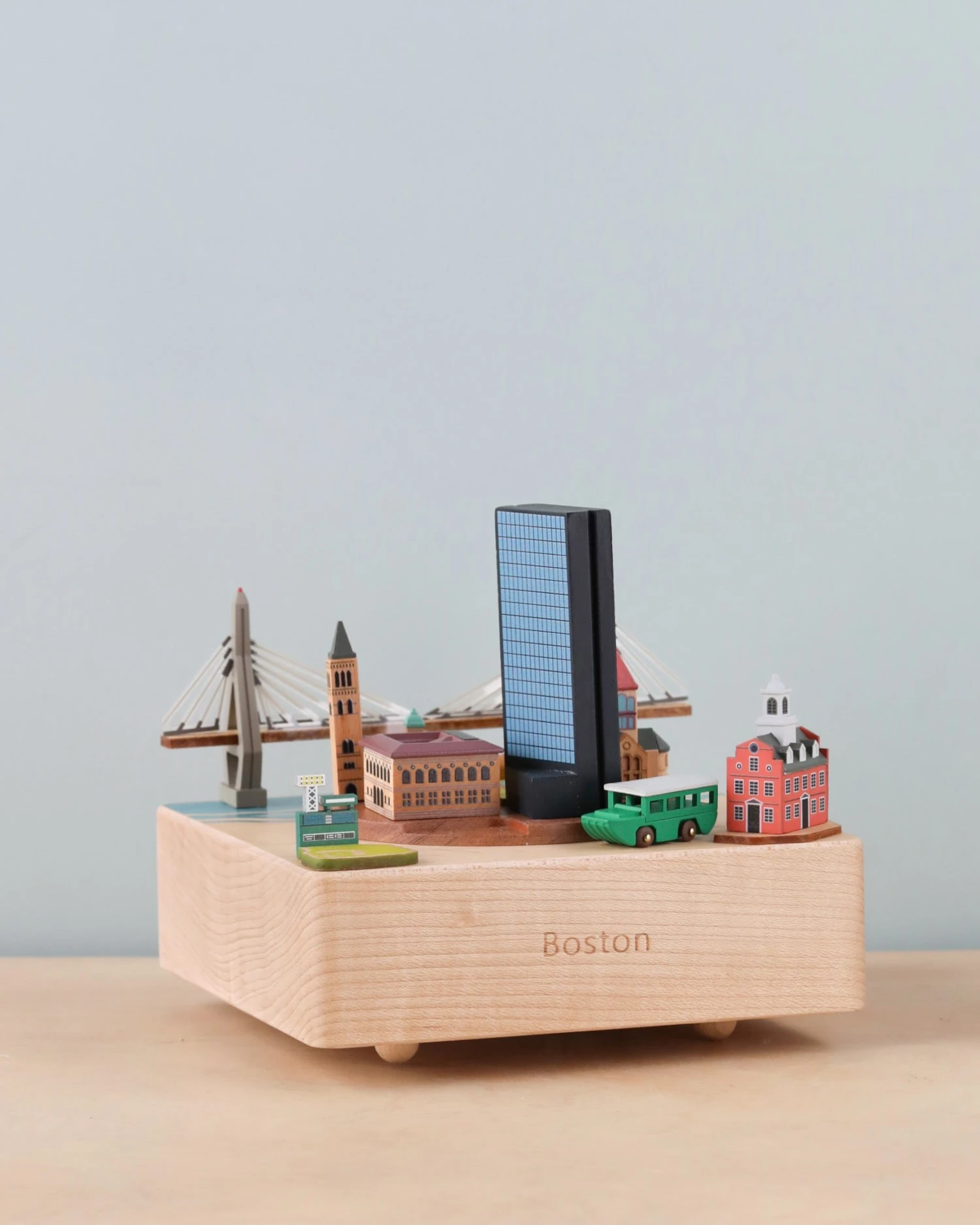 Boston Wooden Music Box 1 Boston Wooden Music Box