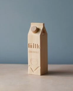Wooden Carton Of Non-Dairy Milk -Toy Shop 2J2A1336 2