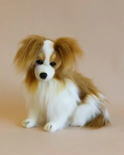 Hansa Papillon Dog Stuffed Animal