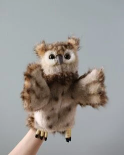 Hansa Owl Puppet -Toy Shop 2J2A1717 2