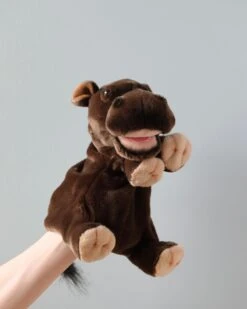 Hansa Hippo Puppet -Toy Shop 2J2A1741