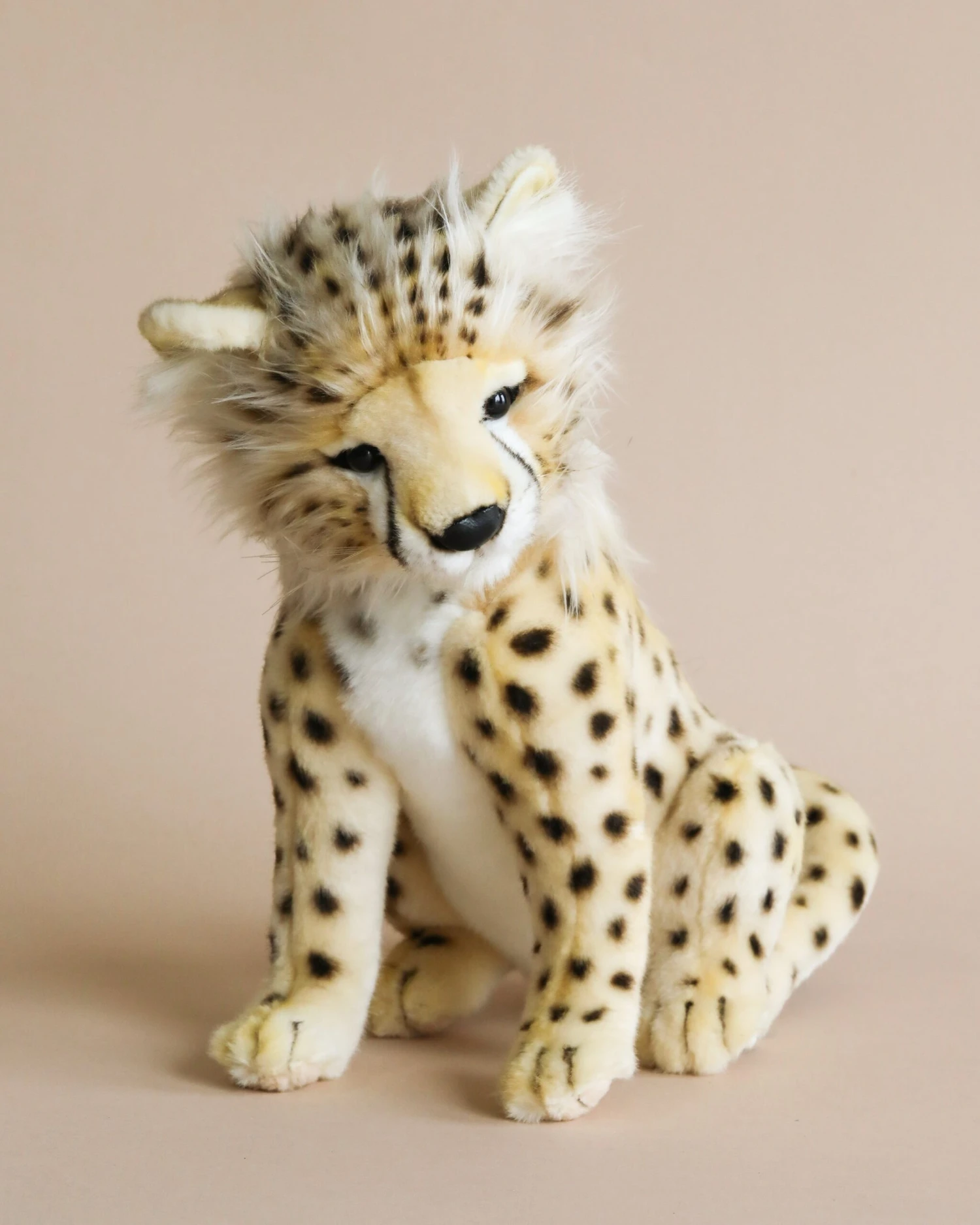 Hansa Cheetah Cub Stuffed Animal 2 Hansa Cheetah Cub Stuffed Animal - Image 2
