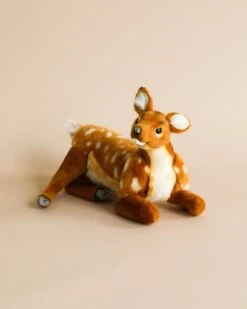 Hansa Bambi Deer Sitting Stuffed Animal