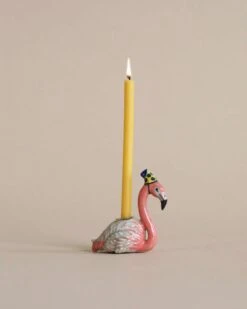 Flamingo "Party Animal" Cake Topper