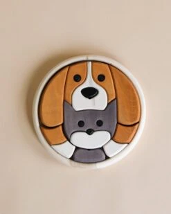 Round Cat And Dog Puzzle