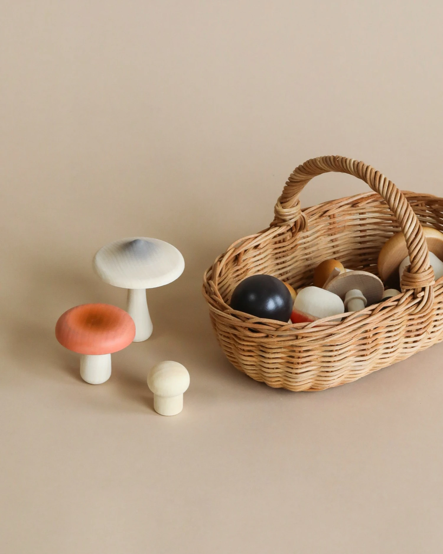Forest Mushrooms Basket - Moon Picnic 1 Forest Mushrooms Basket - Moon Picnic