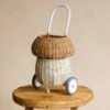 Olli Ella Rattan Mushroom Luggy - Natural