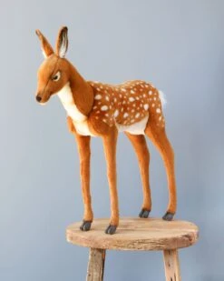 Hansa Large Deer Stuffed Animal - Female -Toy Shop 2J2A3736 2