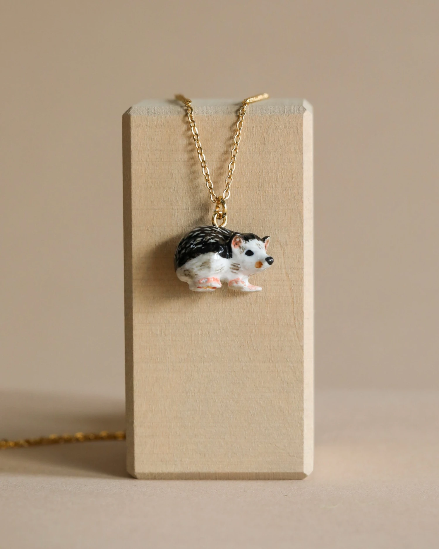 Hedgehog Necklace 1 Hedgehog Necklace