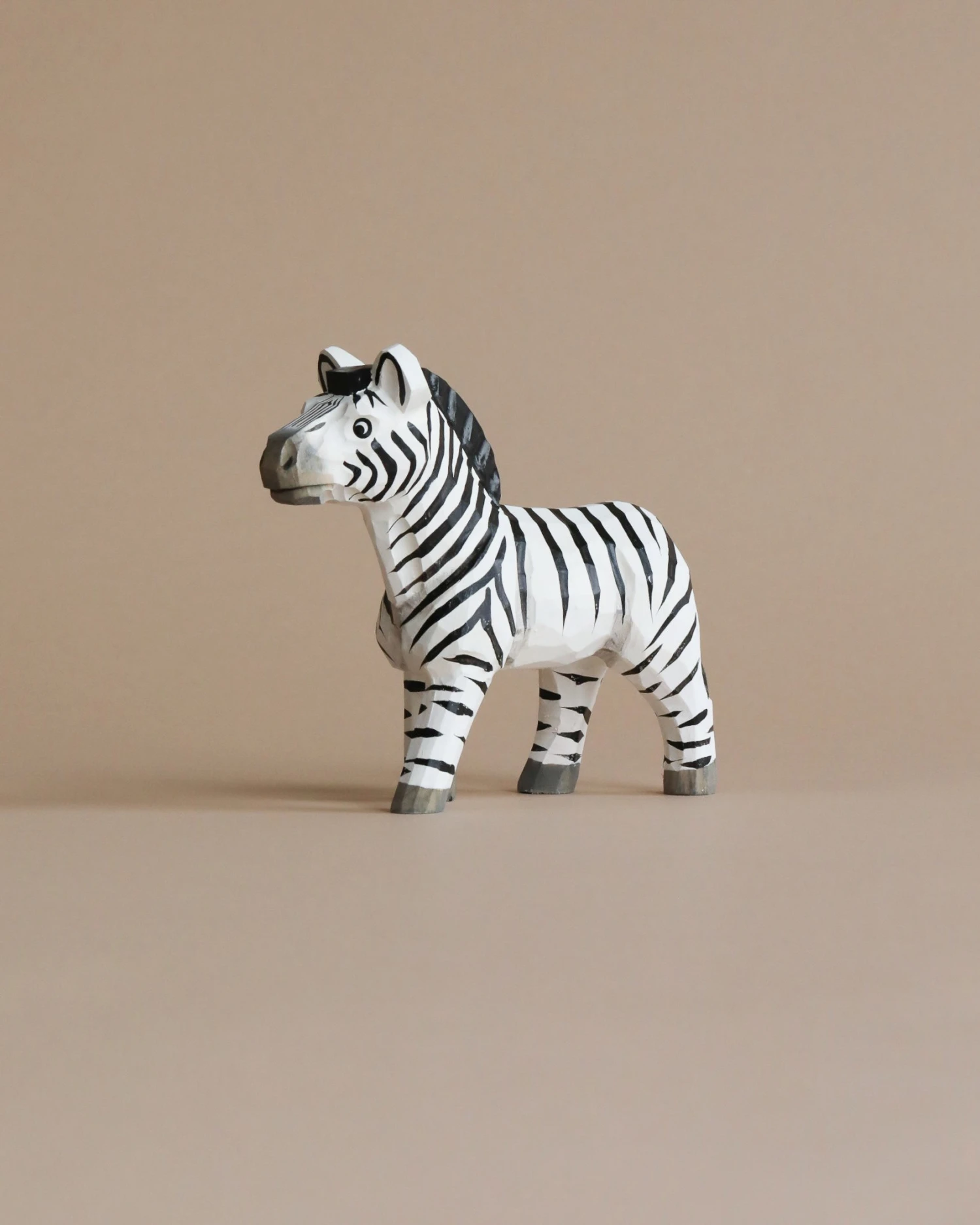Ferm LIVING Hand Carved Wooden Zebra 1 Ferm LIVING Hand Carved Wooden Zebra