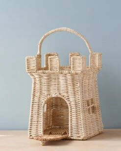 Olli Ella | Rattan Castle Bag -Toy Shop 2J2A4189 2
