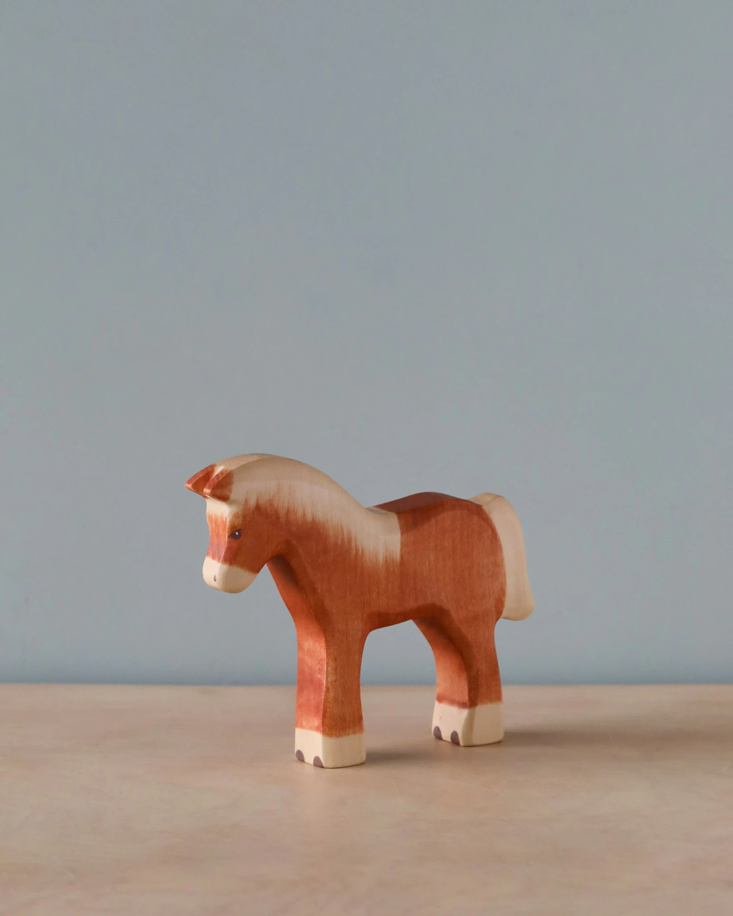 Handmade Holzwald Light Brown Horse 2 Handmade Holzwald Light Brown Horse - Image 2