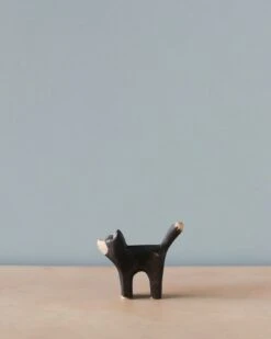 Handmade Holzwald Black Cat -Toy Shop 2J2A4412