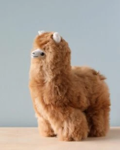 Fluffy Alpaca Stuffed Animal -Toy Shop 2J2A4456 2