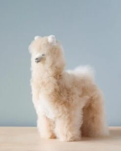 Fluffy Alpaca Stuffed Animal -Toy Shop 2J2A4465 3