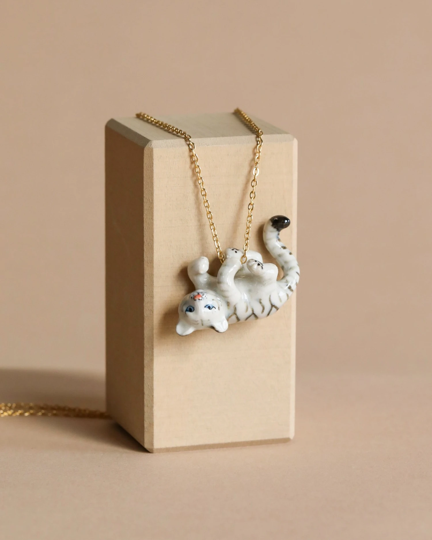 White Tiger Cub Necklace 1 White Tiger Cub Necklace