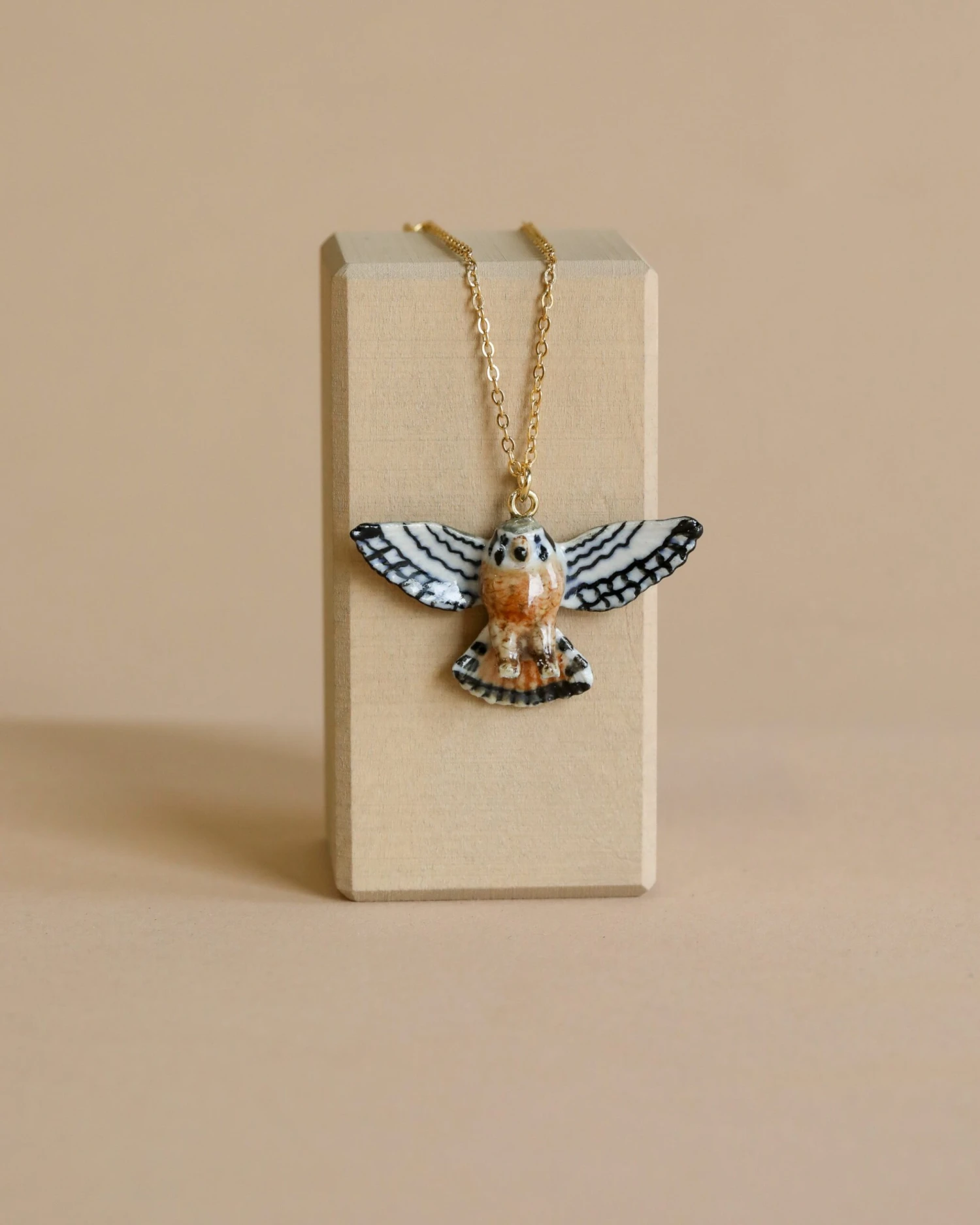 Kestrel Falcon Necklace 1 Kestrel Falcon Necklace