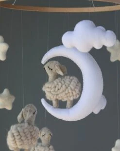 Handmade Mobile - Little Sheep -Toy Shop 2J2A4888