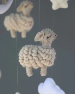 Handmade Mobile - Little Sheep -Toy Shop 2J2A4898
