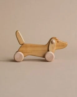 Wooden Dachshund Puppy