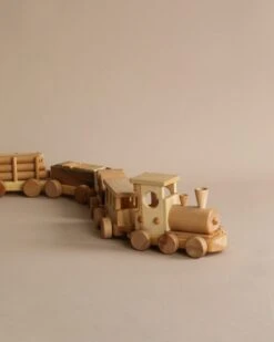 Dk Handmade Wooden Train - Extra Long