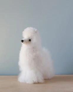 Fluffy Alpaca Stuffed Animal - Small 5 Fluffy Alpaca Stuffed Animal - Small -Toy Shop 2J2A5174 2