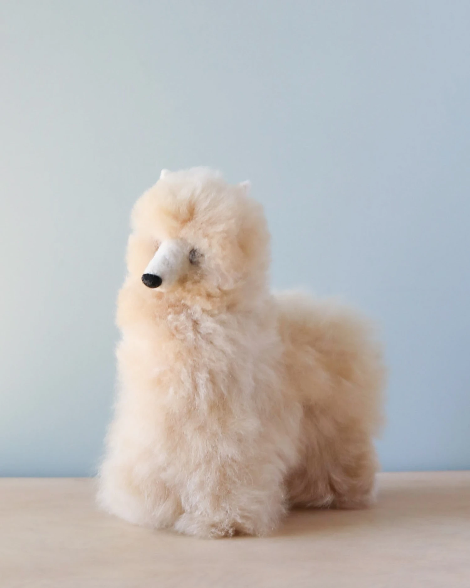 Fluffy Alpaca Stuffed Animal - Small 1 Fluffy Alpaca Stuffed Animal - Small