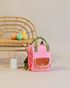 Sticky Lemon Backpack Small | Farmhouse | Envelope | Flower Pink