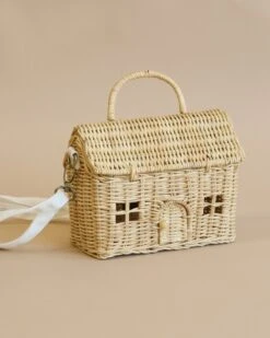 Olli Ella | Rattan Casa Clutch