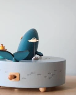 Wooden Whale Music Box -Toy Shop 2J2A5991