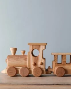 Dk Handmade Wooden Train - Extra Long -Toy Shop 2J2A6057