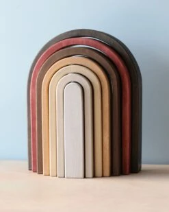 MinMin Copenhagen Big Rainbow Stacker 8 MinMin Copenhagen Big Rainbow Stacker -Toy Shop 2J2A6089