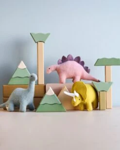 Olli Ella Holdie Folk Felt Dinosaurs 9 Olli Ella Holdie Folk Felt Dinosaurs -Toy Shop 2J2A74732