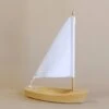 Handmade Wooden Sailboat