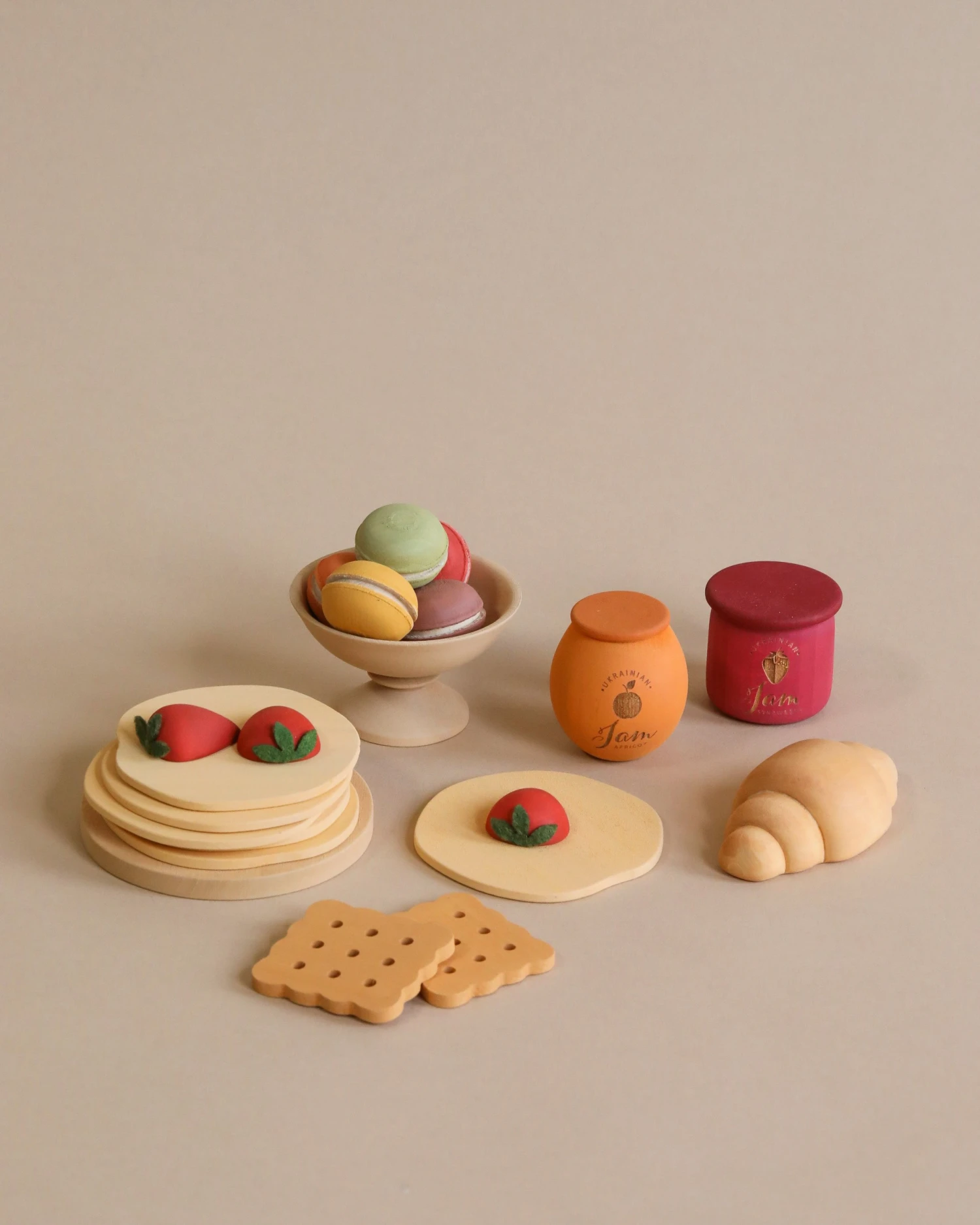 Sabo Concept Handmade Wooden Bakery Set 1 Sabo Concept Handmade Wooden Bakery Set