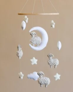 Handmade Mobile - Little Sheep