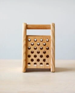 Pretend Wooden Cheese Grater -Toy Shop 2J2A8221