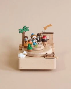 Nativity Scene Music Box