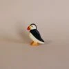 Handmade Holzwald Puffin Bird