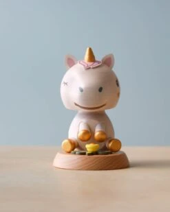 Wooden Unicorn Bobblehead -Toy Shop 2J2A8953