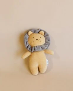 Leo Lion Terry Cloth Rattle