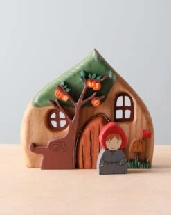 Handmade Wooden Fairy Cottage 7 Handmade Wooden Fairy Cottage -Toy Shop 2J2A9321 2