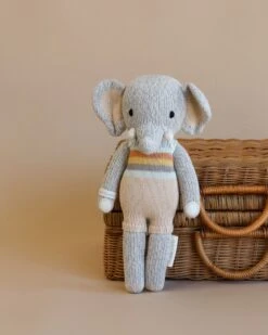Cuddle + Kind Elephant Stuffed Animal -Toy Shop 2J2A9330 2